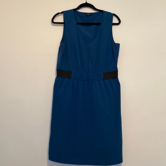 Jacob - Blue Sleeveless Dress - Size Large - Picture 1 of 4